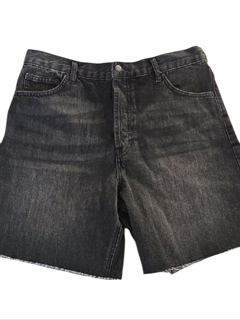 Topshop‎ Black Denim Women's Walking Shorts